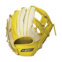 ロベンクス　イエロー レザー 軟式オーダーグローブ 内野用　収納袋付き 楽天市場】グローブ 軟式 内野（カラーイエロー）（野球・ソフト
